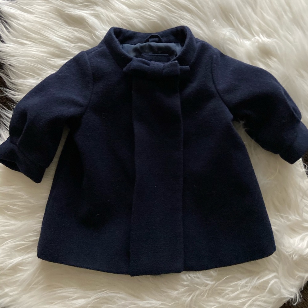 Baby Gap wool pea coat. Girls 3-6 months